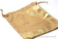 Smykkepose, guld, 120x90 mm, 10 stk.
