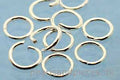 Ring, åben, 925s, 5x0,6 mm, 10 stk.