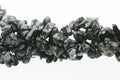 Snowflake Obsidian, chips, 1 streng ca. 90 cm.