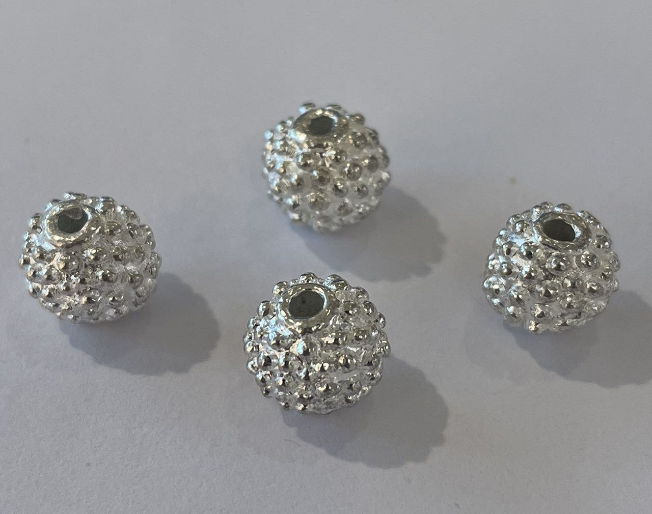 Perle,pindsvin， 9 mm, FS, ca. 4 stk.
