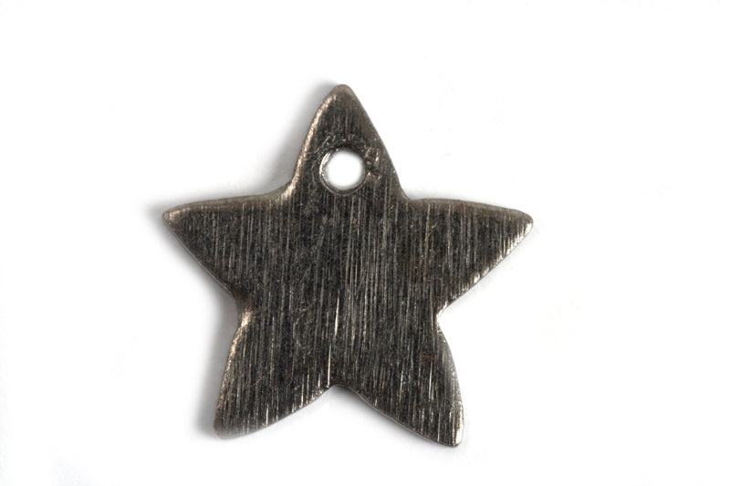 Stjerne, børstet, topboret, 11 mm, BP, 2 stk.