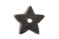 Stjerne, børstet, midterboret, 11 mm, BP, 2 stk.