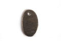 Oval, børstet, 10x7 mm, BP, 4 stk.
