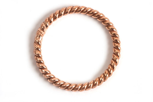 Snoet ring, 1,4 mm, indv. ca. 15 mm, RG, 2 stk.