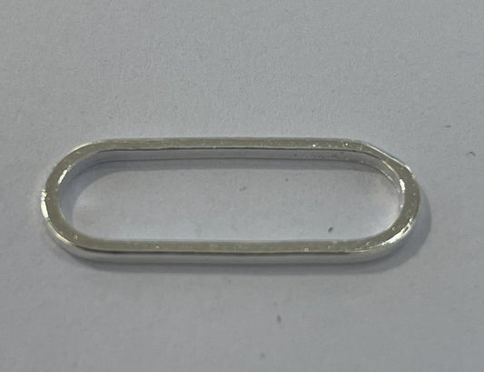 Oval ring, 19x7 mm, FS, 25 stk.
