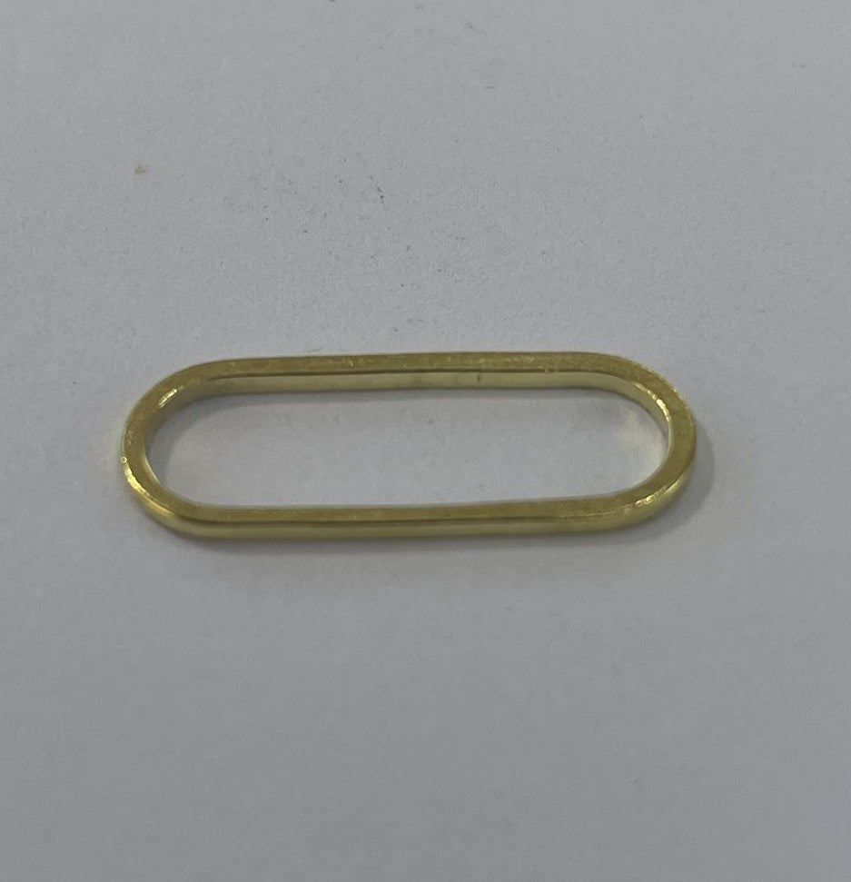 Oval ring, 19x7 mm, FG, 25 stk.