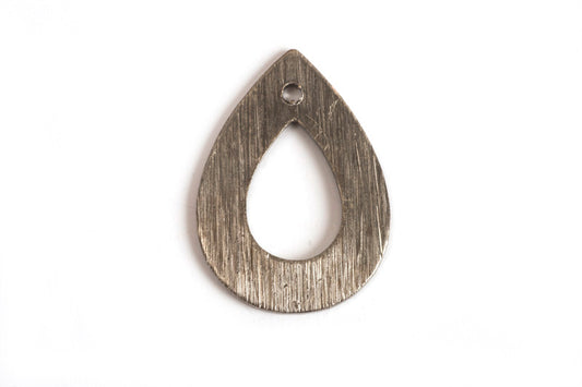 Åben dråbe, børstet, 13x18 mm, BP, 2 stk.