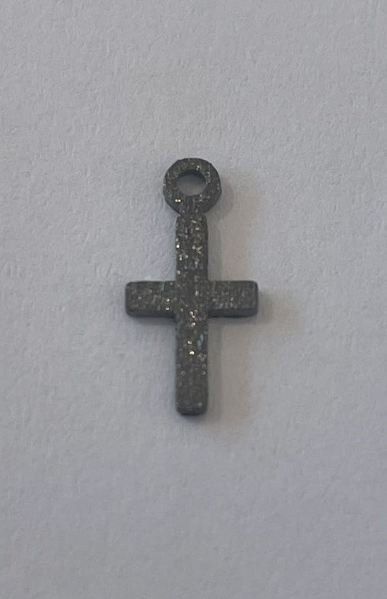 Kors, børstet, ca. 11x5mm, BP 925s, 1 stk.