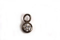 Vedhæng m/rhinsten, 7,5x4 mm, BP 925s, 1 stk.