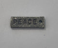 Peace vedhæng, 14x5 mm, BP, 1 stk.