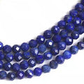 Lapis-Lazuli , facetteret rund 3 mm , hel streng