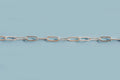 Kæde, ca. 6x2,6x0,4 mm, FS, pr. meter