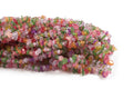 Glas, krakeleret, chips, pastelfarvet, ca. 3-5x7-13 mm, 1 streng