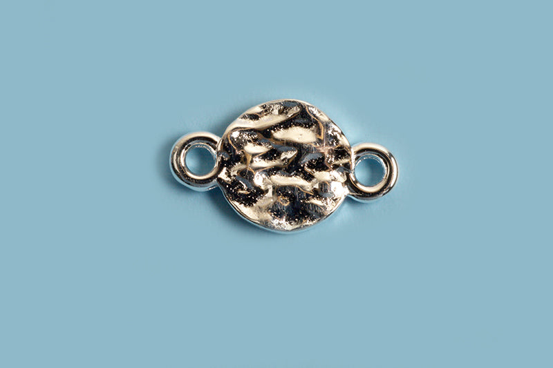 Vedhæng, banket, link, 5,5x9,5 mm, 925s, 1 stk.