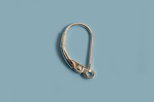 Ørekrog, Bricure, ca. 17x9 mm, 925s, 1 par