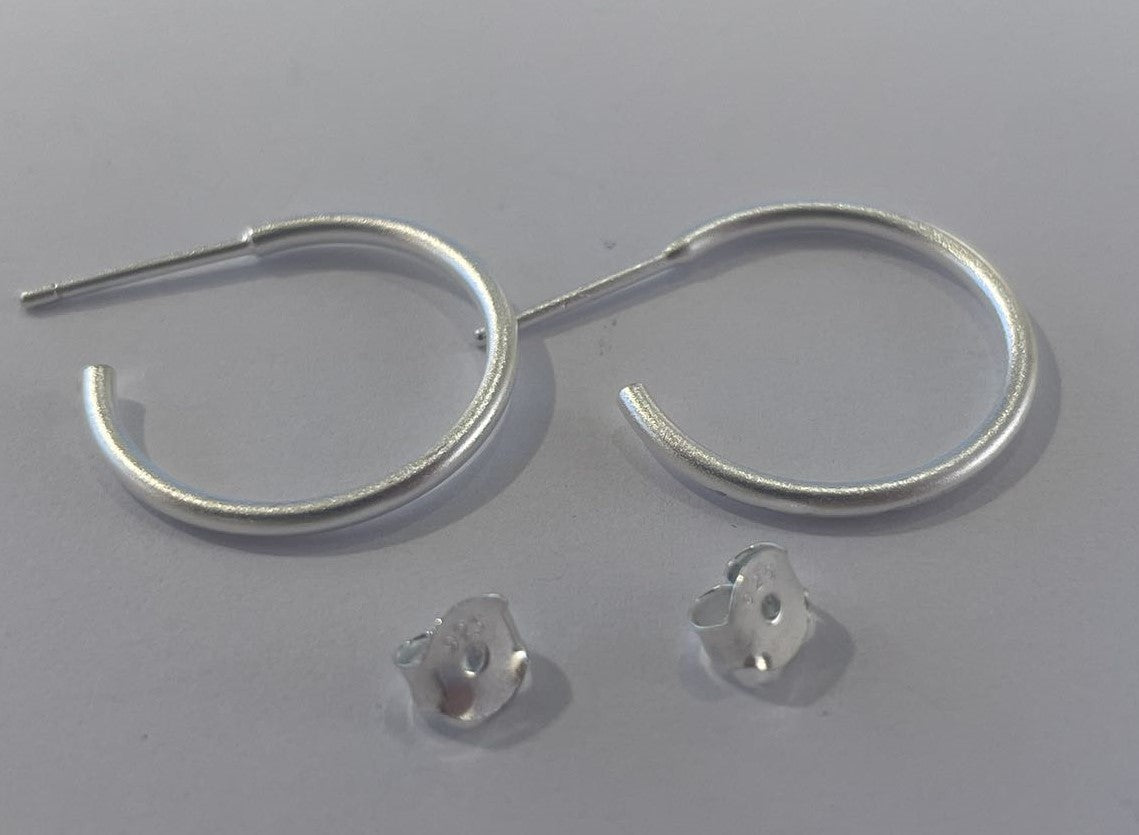 Hoops ca. 20 mm, 925s, 1 par