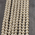 Shellperler / runde ，5mm，40cm