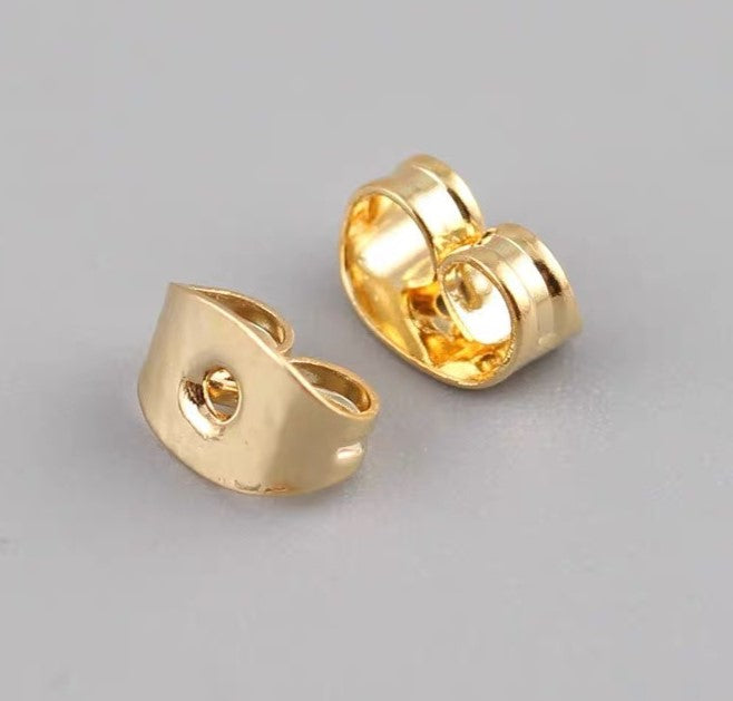 Bagstopper til ørestikker, FG, ca. 4.3 x 6.3 mm, 20 stk.