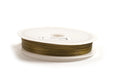 Smykkewire, stål, 0,38 mm x 50 m, guldfarvet, 1 stk.
