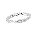 Braided Ring Silver