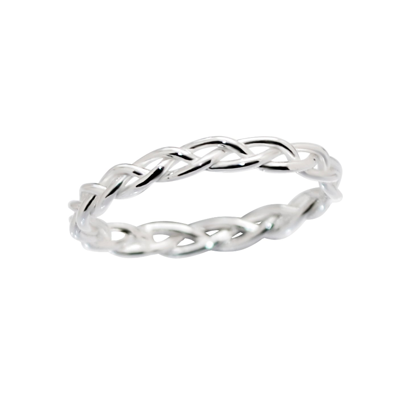 Braided Ring Silver