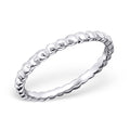 Bubbles Ring Silver