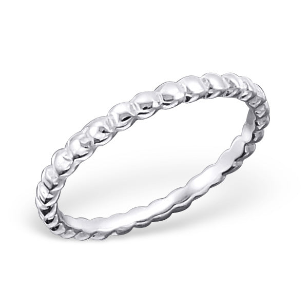 Bubbles Ring Silver