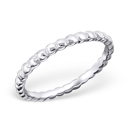Bubbles Ring Silver