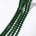 Grøn Chalcedony,8mm rund/38cm,Hel Streng
