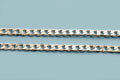 Panserkæde, ca. 6x5x1 mm, FS, pr. meter