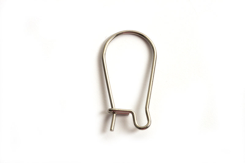Ørebøjle, rustfrit stål, 20x10 mm, 1 par