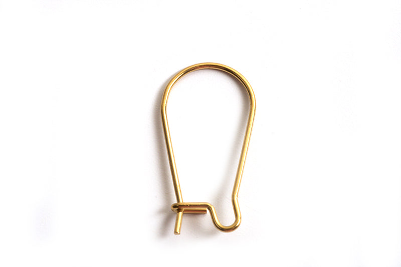 Ørebøjle, FG rustfrit stål, 20x10 mm, 1 par