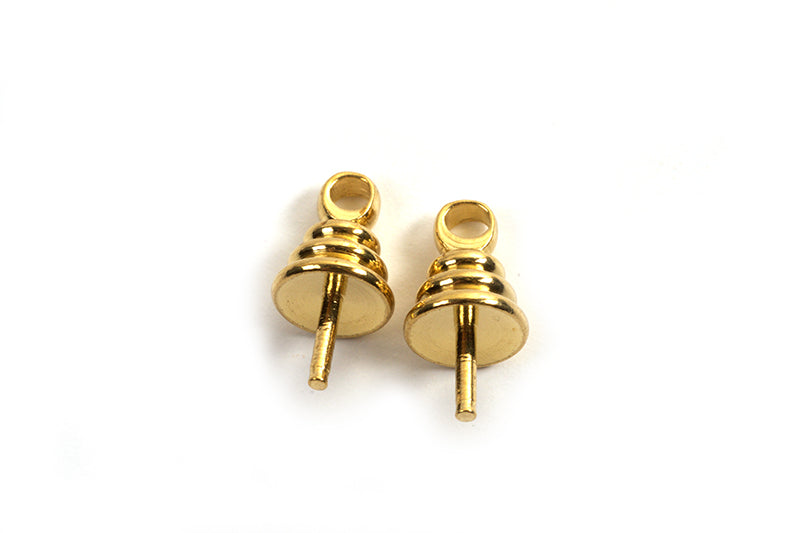 Stiftøsken m/riller, ca. 9x4 mm, FG, 2 stk.