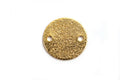 Mønt m/2 huller, børstet, 12x1 mm, FG, 2 stk.