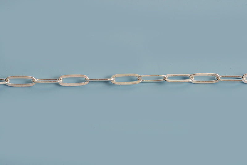 Kæde, ca. 11,5x4,5x0,7 mm, FS, pr. meter