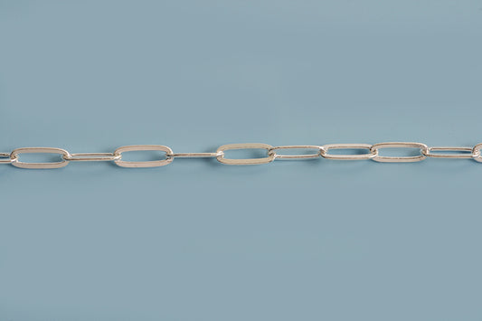 Kæde, ca. 11,5x4,5x0,7 mm, FS, pr. meter