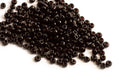 Seed beads, ca. 3 mm, sort, ca. 15 gram
