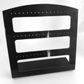 Display, stativ til øreringe, 20x20 cm. sort
