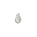 Vedhæng m/ mønster, oval, 925s, 4x5 mm. 1 stk.