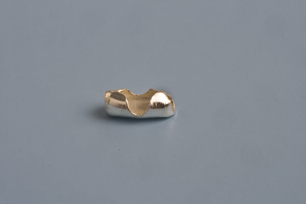 Lås til kuglekæde, 5x2,5x2 mm, FS, 10 stk.