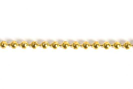 Kuglekæde, 2 mm, FG, pr. meter