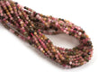 Tourmalin, facet, ca. 2-2,5 mm, 1 streng