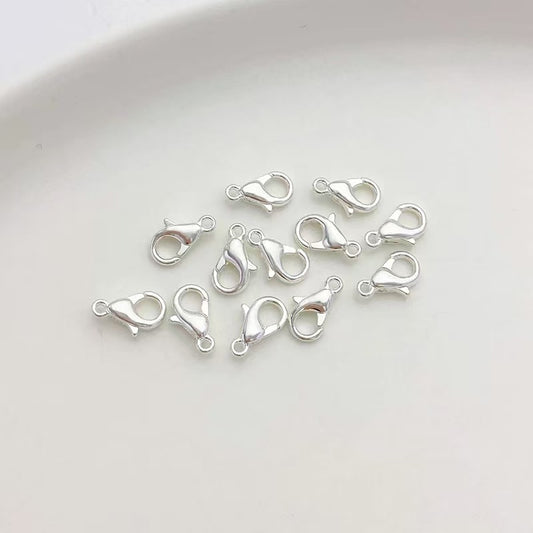 Karabinlås, ca. 8x13 mm, sølv 925s, 1 stk.