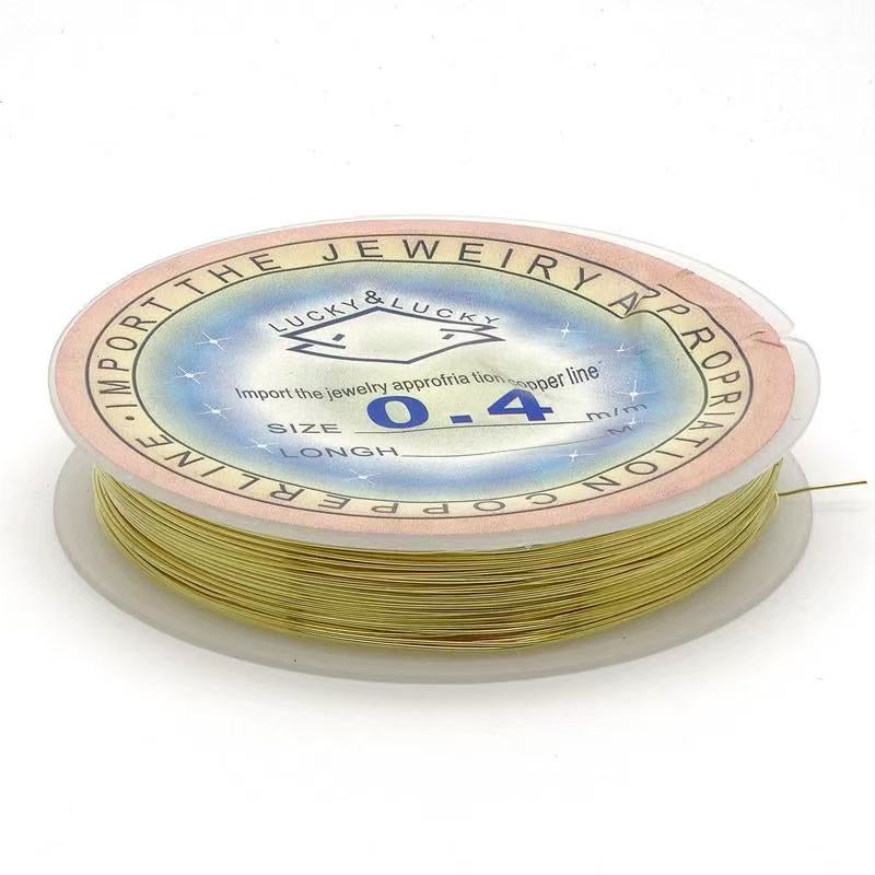 Kobbertråd, 0,4mm, FG, 15 meter