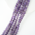 Lilla Krystal,10mm rund，hel streng 37cm