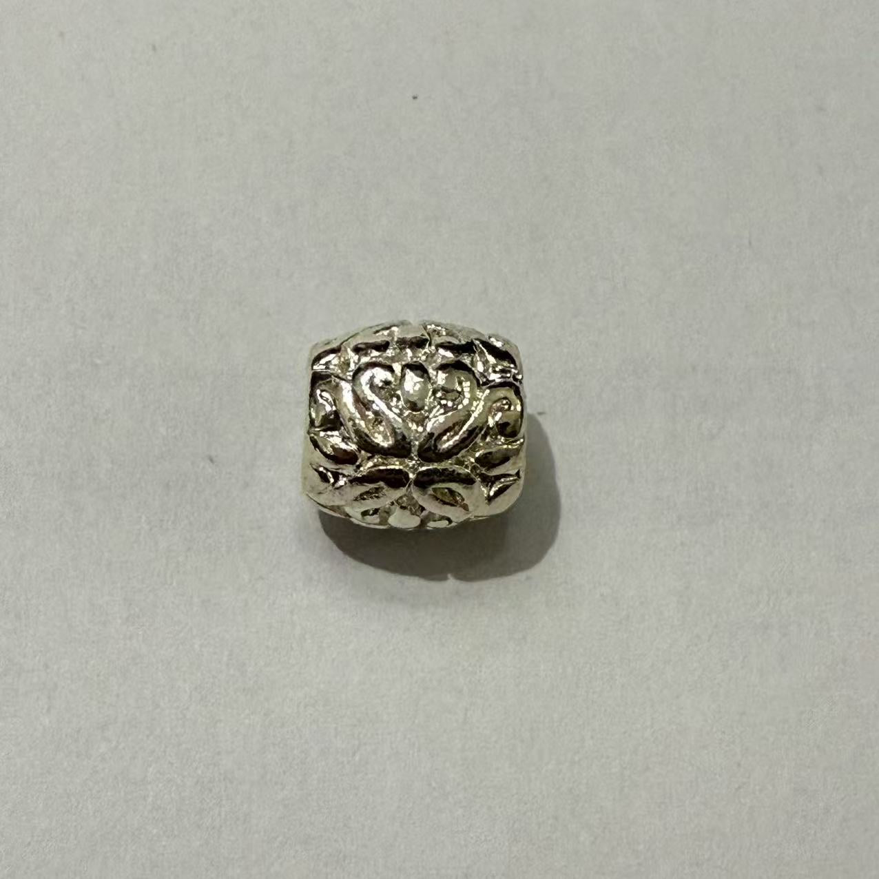 Mellemled, FS, satinmat, ca. 9x11 mm, 1 stk.