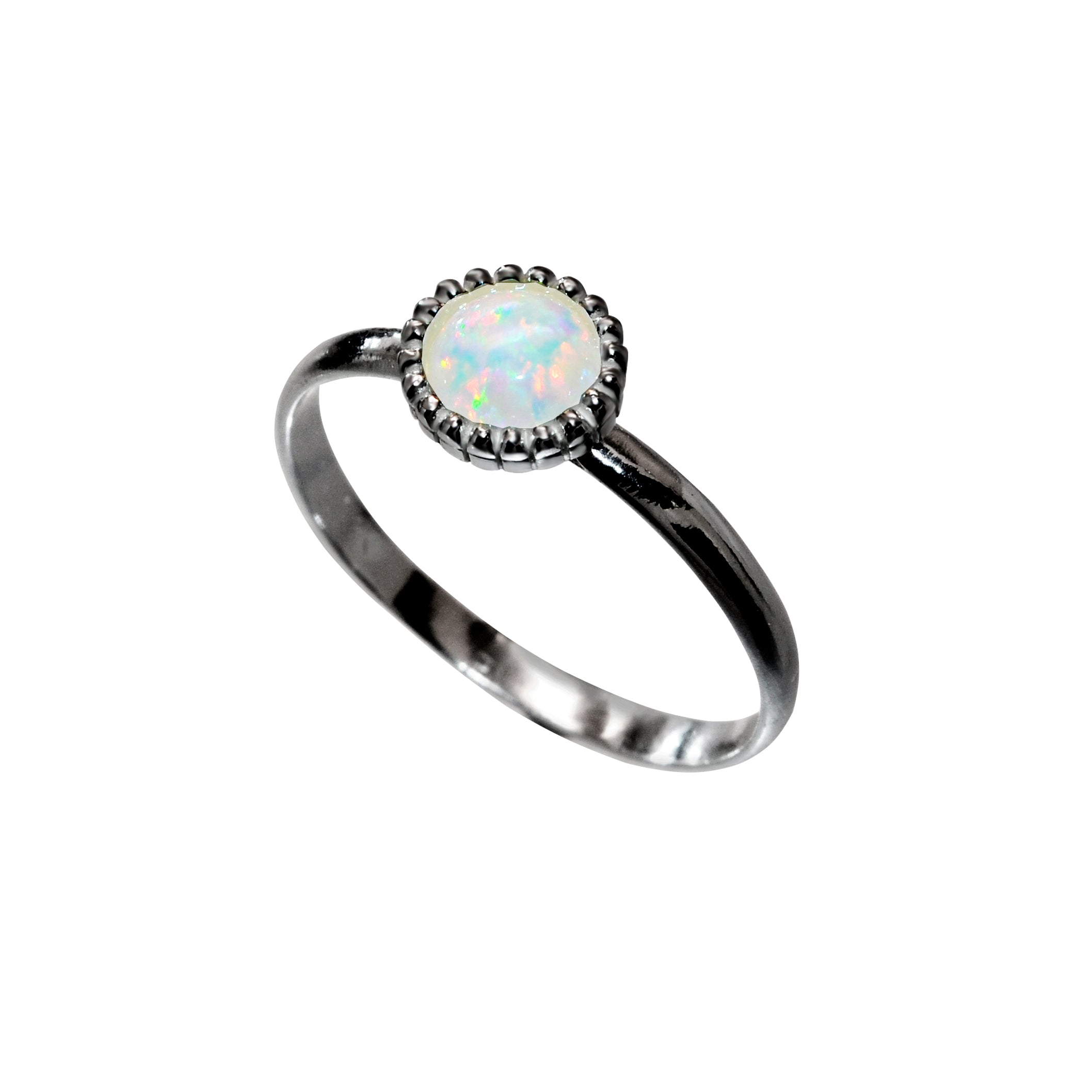 Opal Ring Black