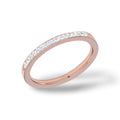 Plain Zirkonia Ring Rose