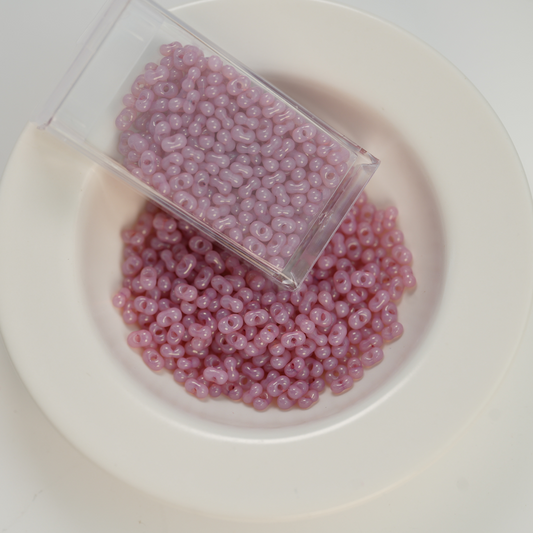 PRECIOSA Jordnød Beads, P3005，ca. 2*4mm, ca. 10G, 1 æske