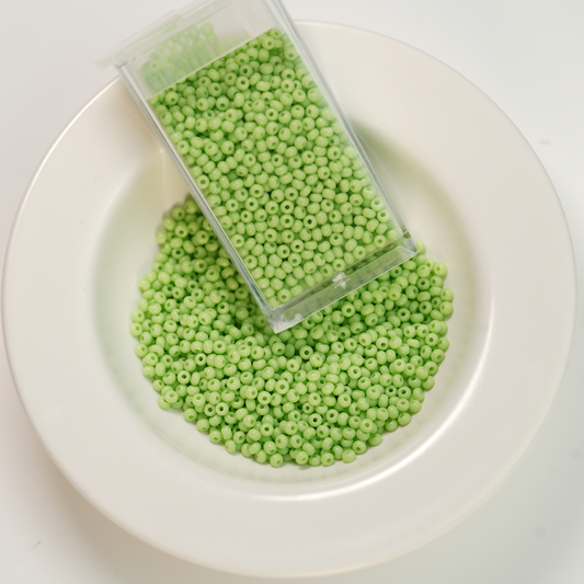 Preciosa Seed beads, 53410，ca. 1.6mm, 11/0, ca. 10G, 1 æske